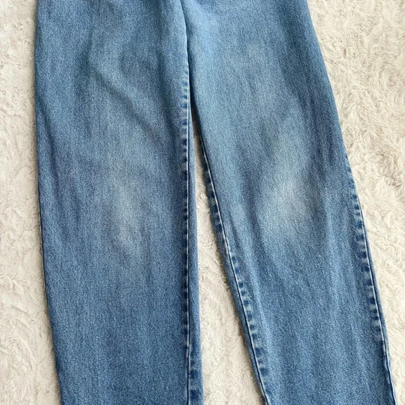 Vintage Eddie Bauer high rise mom jeans waist pleat front 90s pleated 26 - Picture 9 of 17